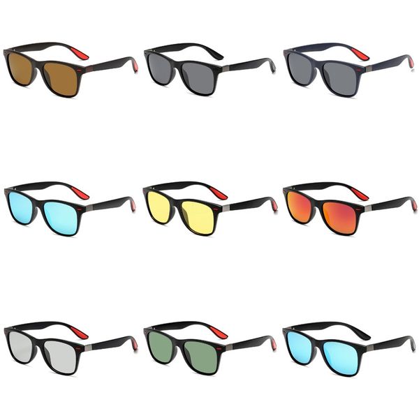 

hd night vision driving sunglasses men yellow lens over wrap around glasses dark driving uv400 protective goggles anti glare #529, White;black