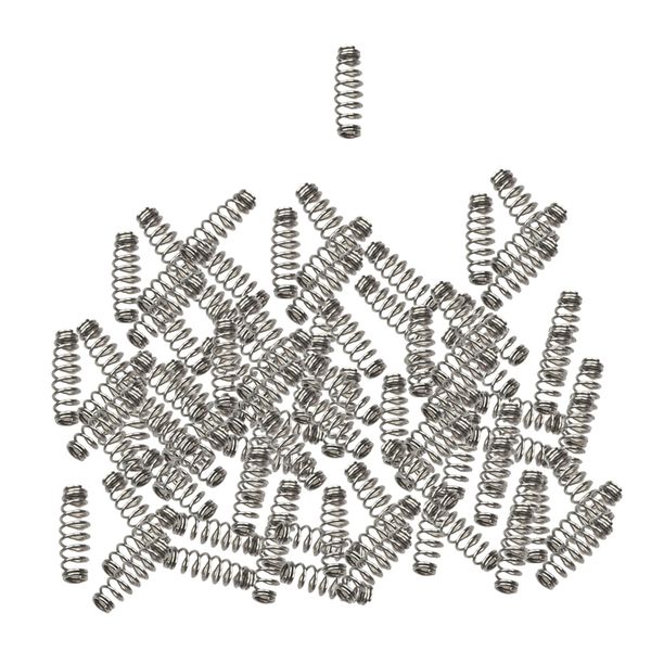 

100 x колючая рыболовный крючок из нержавеющей стали весна аксессуары