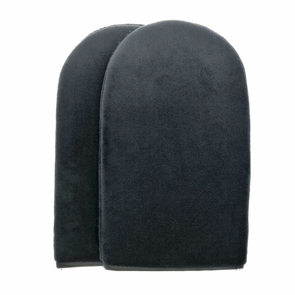 

250 pcs dhl shipping self tanning applicator mitt sunless tanning glove with thumb for spray tan