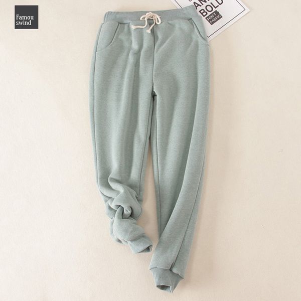 

зимние брюки овчины толстые упругие талии брюки сыпучие черный большой обычный размер розовый хлопок шаровары женщины повседневная теплая, Black;white