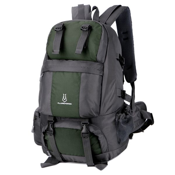 

50l camping hiking backpacks outdoor sport travel bag waterproof outdoor sport travel daypack with shoe compartment