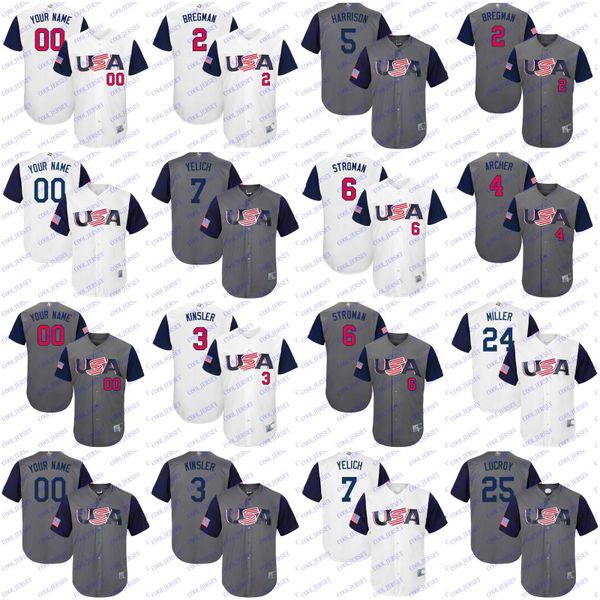 

Cu tom 2017 u a ba eball wbc jer ey alex bregman kin ler marcu troman jone yelich jone arenado crawford tanton po ey ho mer gold chmidt