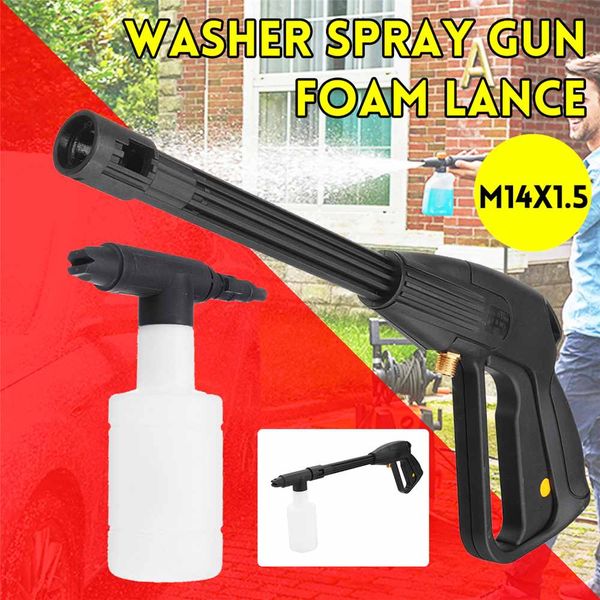 

high pressure car washer spray-gun foam lance m14x1.5 sprayer bottle water-gun power jet auto car washing cleaning tool