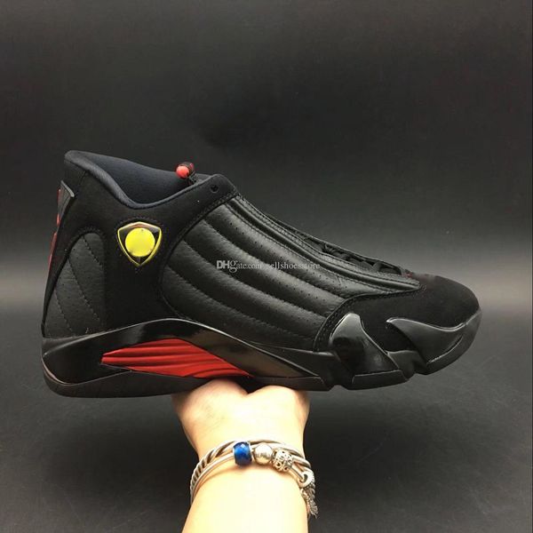 

mens basketball shoes 14 xiv mens trainers red black cool grey mens sneakers sport 14s shoes with box size 7-13