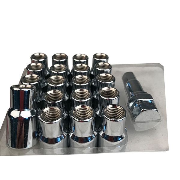 

20+1 wheel screws anti-theft nuts screw security lock bolts cone slot for m12x1.5