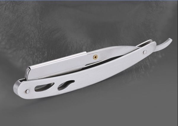 2019 Men Straight Barber Edge Steel Razors Folding Shaving Knife