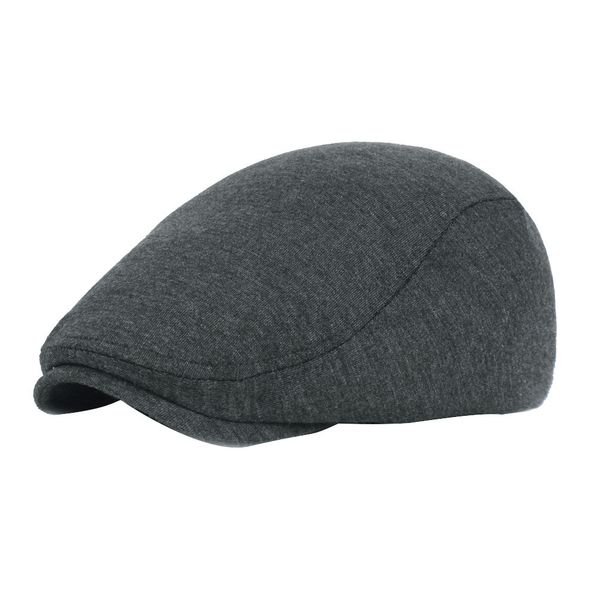 

beret cotton cap forward cap bud hat tweed flat cap gatsby hat 10.15, Blue;gray