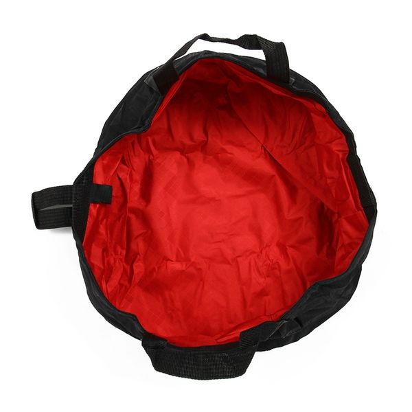 

foldable wash basin footbath sink water bag outdoor camping hiking 8.5l