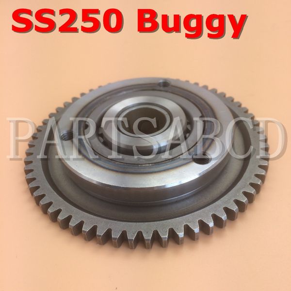 

partsabcd 250cc starter clutch assy for hammerhead ss250 go kart buggy parts