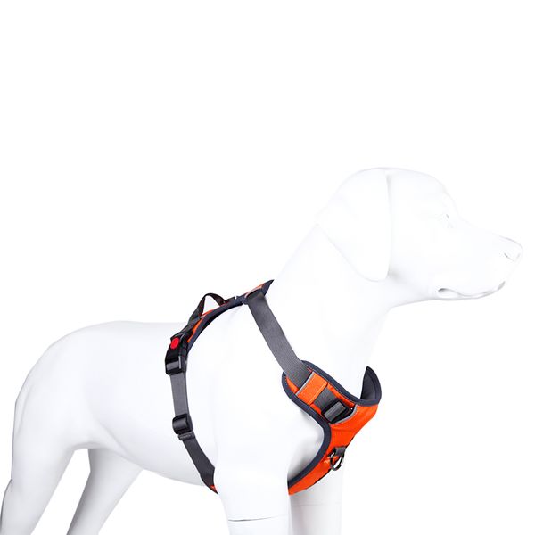 

reflective comfortable padded pet harness adjustable service large dog harness vest