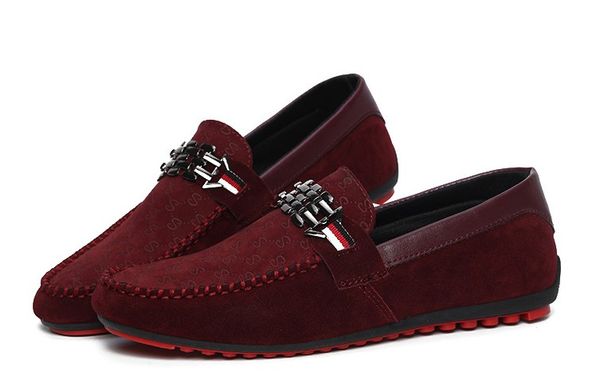 

designer summer shoes men flats slip on male loafers driving moccasins homme men luxury casual shoes fashion dress wedding footwear, Black