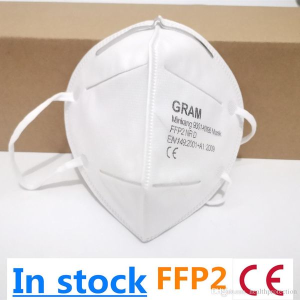 

ce kn95 respirator face mask kn95 mouth mask ffp2 hygiene flu gas masks for germ protection dhl ups