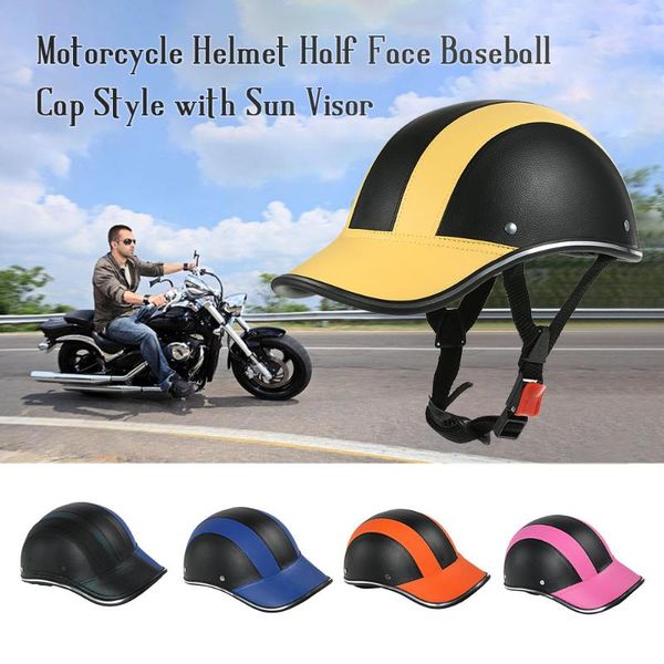 

велосипедный шлем половина лица с солнцезащитным козырьком для бейсбола электромобильная защита велосипеда мотокросс солнцезащитный шлем для