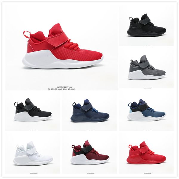 

2019 new kwazi mens women fashion running shoes action triple black white red blue grey boots athletic trainers sports sneakers size 36-45