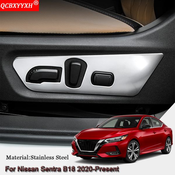 

car-styling car interior seat adjustment decoration sequins stickers covers auto accessories for sentra b18 2020-present