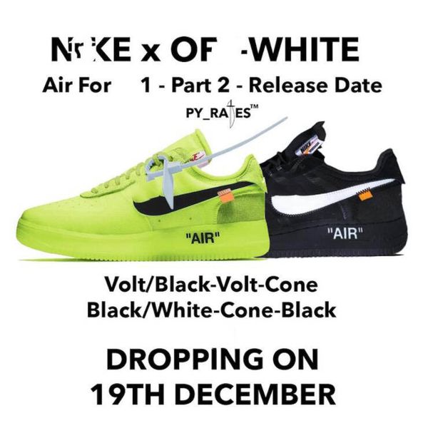 

off w white x nikÃ¨ air forcÃ¨ 1 low virgil volt ao4606 force green black blue devin booker running shoes 112401