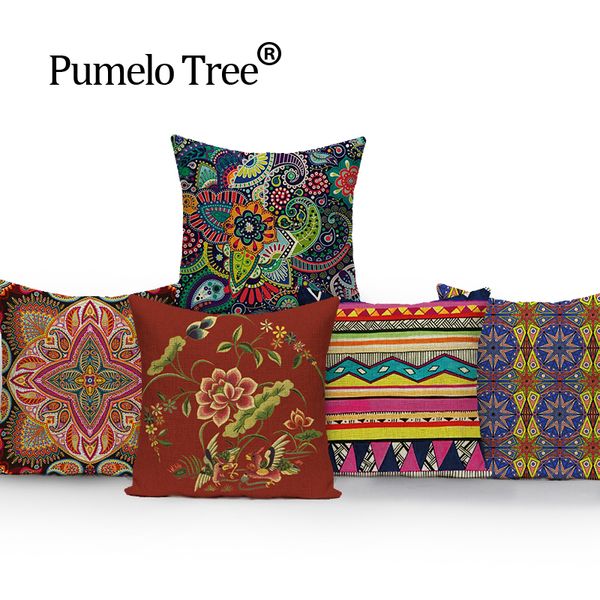 

geometric bohemian pillow cover colorful outdoor cushions throw pillows cushions decorative custom cover cushion