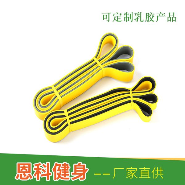

resistance bands latex fitness tension ring band circle sports supplies