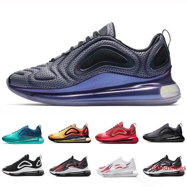 

outdoor kpu s 72c og running shoes northern lights night men women sea forest sunset triple black sunrise male trainers snekaers dancego