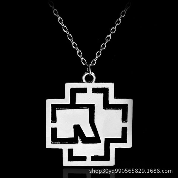 

cross necklace new pendants accessories personalized metal necklace fashion funny novelty punk hip hop gift souvenir kettingen, Silver