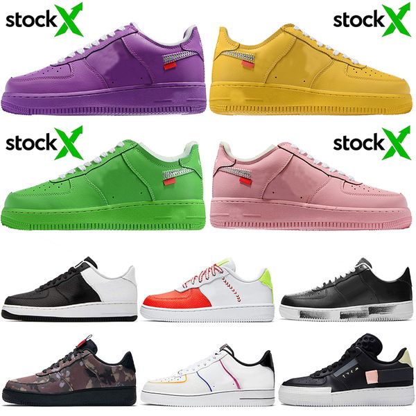 

purple orange green white pinke dunk one 1 flyine for women running shoes para-noise trainers skateboarding off mens sneakers