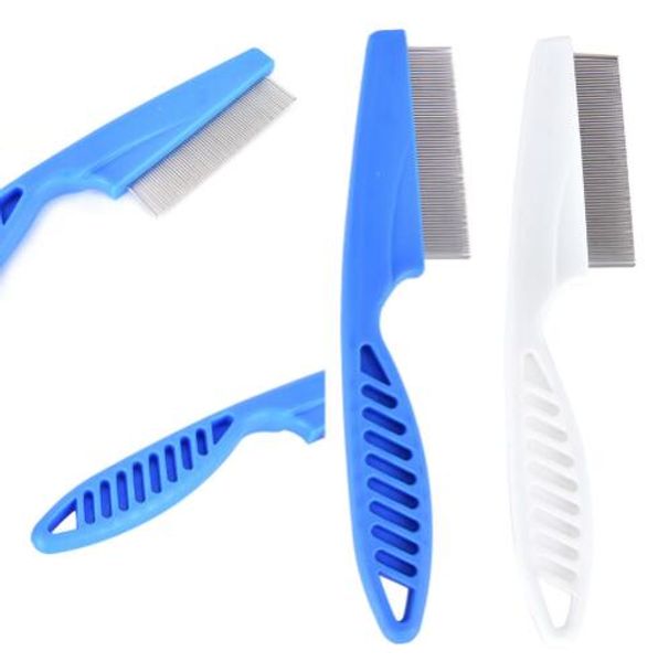 Piolho Piol Nit Livre Crianças Cabelo Rid Headlice Superdensidade Aço Inoxidável Metal Dentes Remover Nits Escova