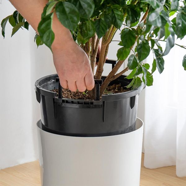 2019 Self Watering Planter Decorative Planter Pot For Outdoor