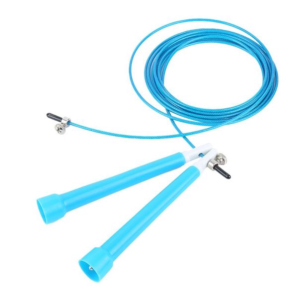 

1pc jump rope crossfit speed skipping rope strength training adjustable jump fitness fitness exercise cardio lose weight