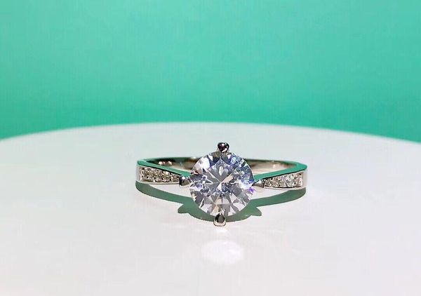 

popular fashion brand 925 sterling silver full diamond designer rings for lady design women party wedding luxury jewelry for bride