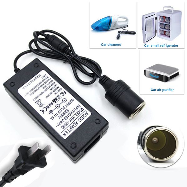 

power adapter 220v to 12v portable car automotive cigarette lighter converter inverter bx