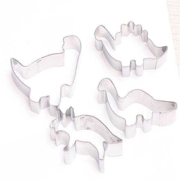 

diy stainless steel dinosaur cake molds fondant cookies cutters