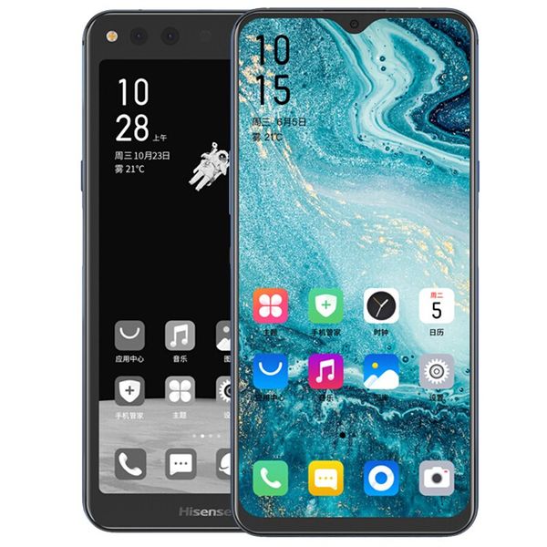 

original hisense a6l 4g lte mobile phone 6gb ram 64gb 128gb rom snapdragon 660 octa core android 6.53" 24.0mp face id fingerprint cell