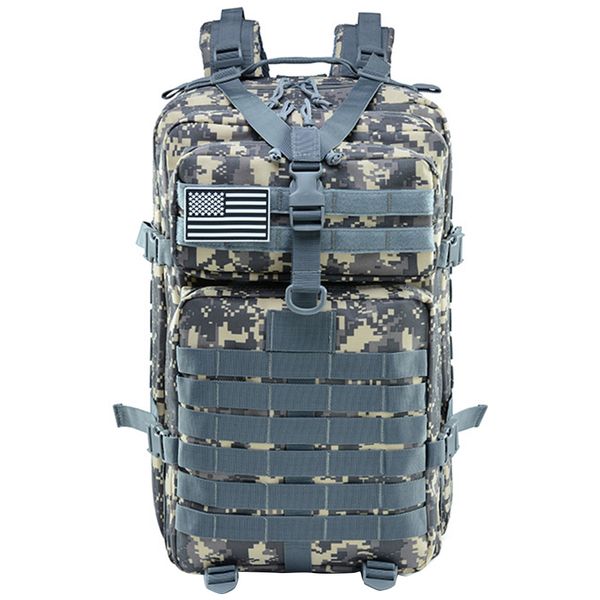 

sports backpack mountaineering waterproof adjustable strap outdoor multi pocket multifunction hiking zipper