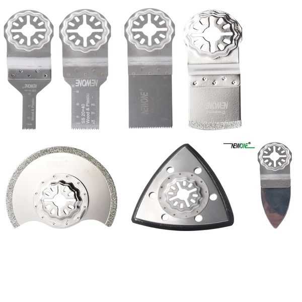

newone ss bim japan starlock system star lock holes blades for power oscillating tools for cut wood working plastic remove soils