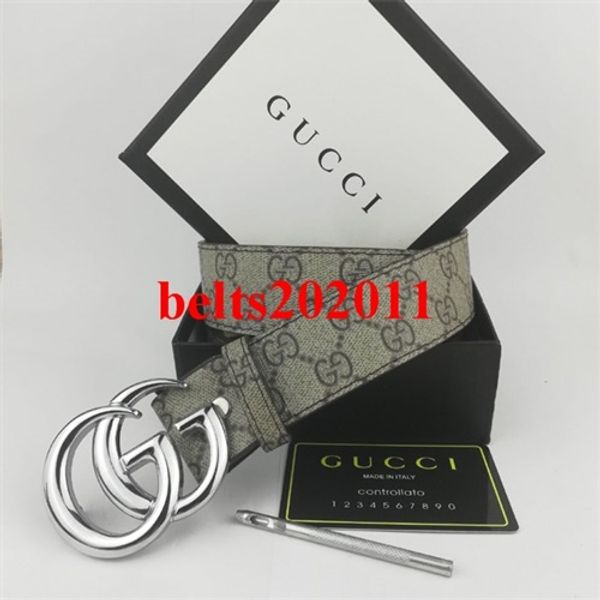

large buckle leather belt design belts men women luxury belt including box ww, Black;brown