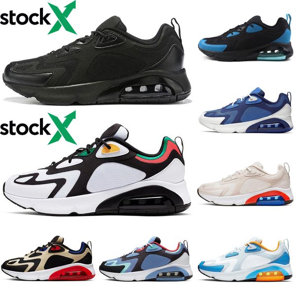 

discount running shoes 200 men women 200s rasta mystic green university red team gold oreo bordeaux outdoor mens trainers sports sneakers, White;red