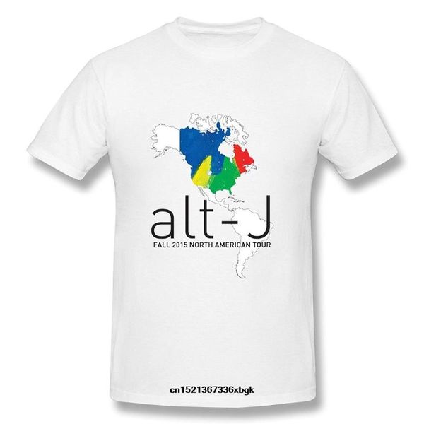 

alt j fall 2020 north american tour t-shirt- white, White;black