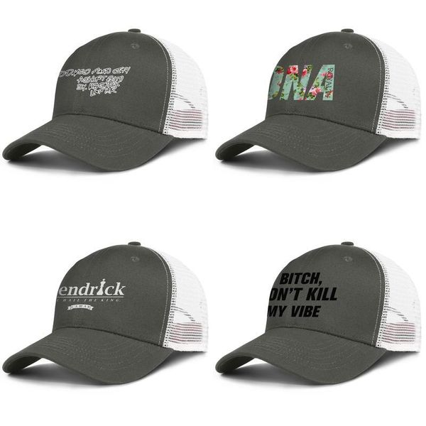 

kendrick lamar king army-green mens and womens trucker cap baseball cool fitted mesh hats lyrics quotes damn. dna floral good kid, city, Blue;gray