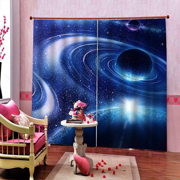 

blue curtains world star drapes living room bedroom decor 2 panels hookswindow curtains