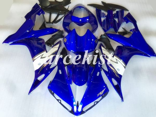 

injection mold new abs motorcycle full fairings kit fit for yamaha yzf-r1 2004 2005 2006 04 05 06 bodywork set blue gloss
