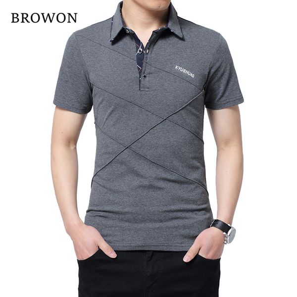 

browon 2018 new casual striped t-shirt men long sleeve fitness men tee shirt clothing camisetas t shirt plus size, White;black