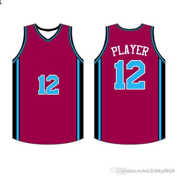 

2020 new mens jersey red black white blue a10bc22 22, Black;red