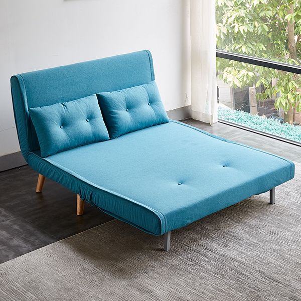 

factory folding fabric multi-function sofa bed bedroom living room dual-use sofa removable and washable simple latex