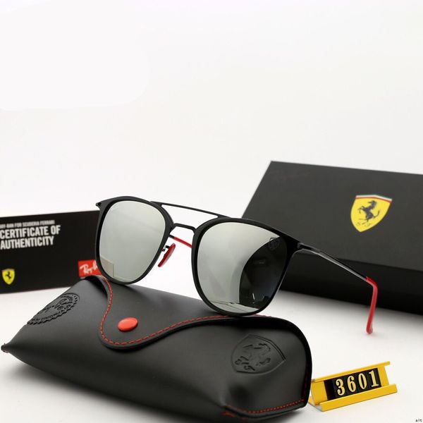 

brand new sunglasses 2019 fashion tempered glass color focus lens sunglasses classic men women spring legs gradient sunglasses uv400, White;black