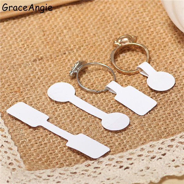 

100pcs white price tags paper sticker tag for shoes / clothing/rings /necklace/ wholesale price label tags with hanging string, Pink;blue