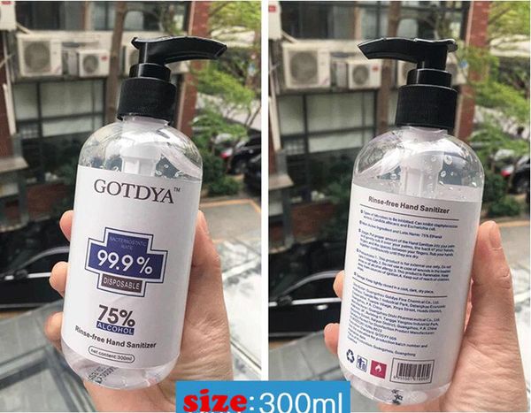 

dhl ups rinse-hand sanitizer ce and msd 300ml 75 degree alcohol antibacterial disinfectant disinfection gel hand sanitizer