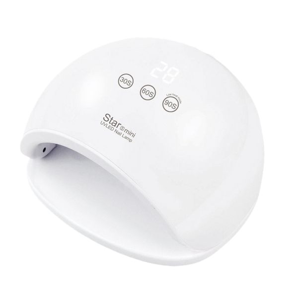 

48w uv led lamp nail dryer,21 leds double light sources infrared induction nail curing lamp with 30s/60s/90s timer for uv gel na