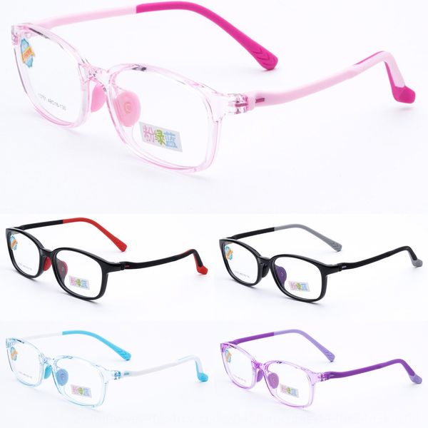 

jagger z13751 children's tr90 amblyopia hyperopia myopia children's frame soft silicone silicone glasses glasses nose pad tide, Silver