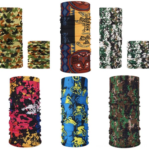

a2k0v shipping women scarf face mask 16 styles silk chiffon handkerchief outdoor face half windproof dust-proof scarf masks sunshade, Black