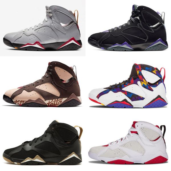 

2019 patta x 7s ray allen olympic 7ss men basketball shoes history of flight hare mens raptor retro sports sneakers 7-13